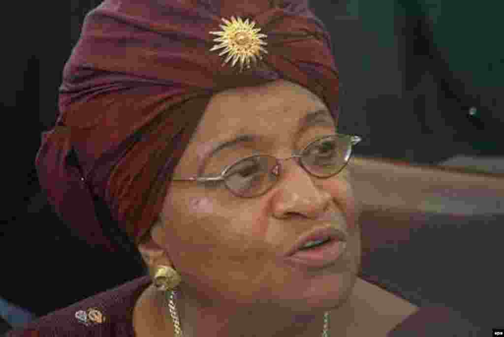  Ellen Johnson-Sirleaf, predsjednica Liberije