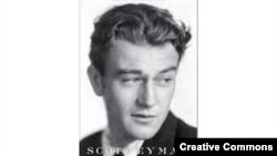 Coperta unei biografii a lui John Wayne „The Life and Legend” de Scott Eyman