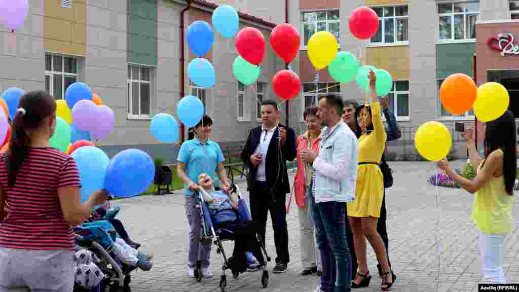 Tatar popular artists visited the children's hospice in Kazan. 21.07.2015