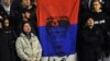 Na utakmici "Crvena zvezda" - "Novi Pazar" u Beogradu, na tribinama se skandiralo u čast ratnom zločincu Ratku Mladiću (arhivska fotografija: novembar 2012)