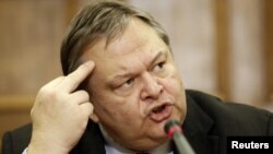 Greek Finance Minister Evangelos Venizelos (file photo)