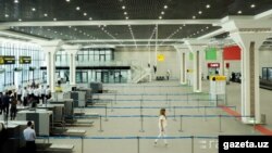 Ташкент эл аралык аэропортунун жаңы терминалы. Иллюстрациялык сүрөт.