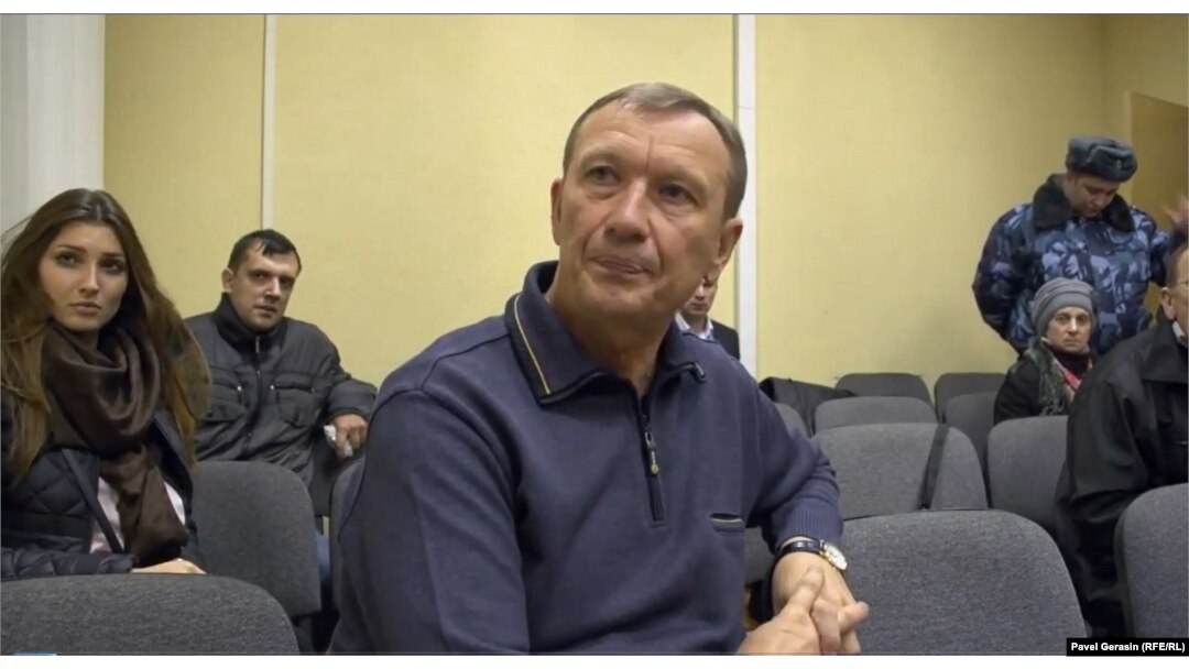 Николай Денин в зале суда