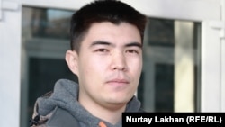 Студент КазНУ Балкаш Бекулы, приехавший из Китая. Алматы, 29 ноября 2013 года.