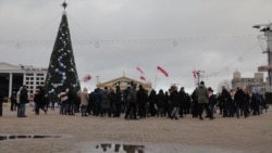 Belarus — Protest against integration with Russia in Minsk, Day 2, 8dec2019