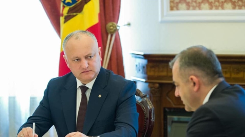 Igor Dodon: Guvernul ia în calcul opțiunea de a-și da demisia pentru a provoca anticipatele
