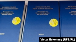 Volumul premiat Richard Strauss, Însemnări tîrzii”, la editura Schott