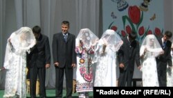 Traditionally, Tajiks marry young to someone chosen by their families.