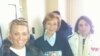 Аляксандра Кужэль, Тацьцяна Сьлюз і Людміла Дзянісава, фота з Twiiter Андрія Шевченка @ashevch