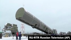 Rusiyanın Sarmat raketi, 1 mart 2018 