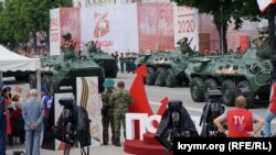 Військовий парад у Сімферополі, 24 червня 2020 року