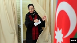 Voting Under Way In Azerbaijani Presidential Election