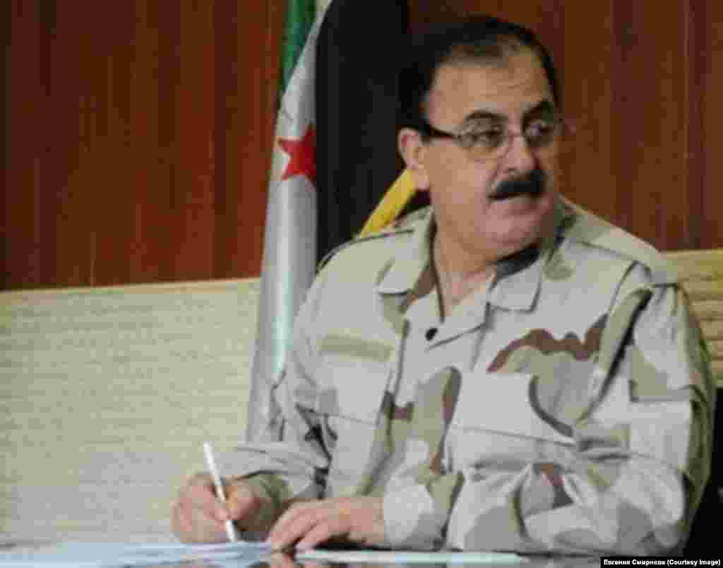 Лидер Свободной сирийской армии Салим Идрис