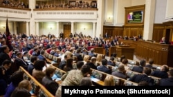 Украина парламенті. (Көрнекі сурет).