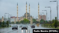 Chechnya --In Grozny autumn weather, 2016