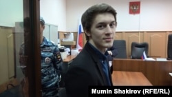 Егор Жуков в Басманном суде