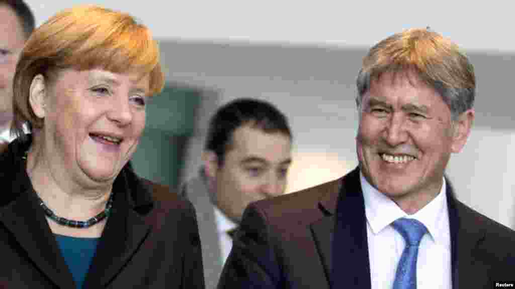 Федеральный канцлер Германии и президент КР