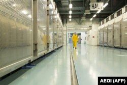 A view of the interior of the Fordo (Fordow) Uranium Conversion Facility in Qom, November 6, 2019