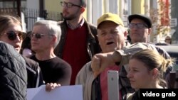 Բողոքի ցույց Մոլդովայում՝ Էրդողանի այցի ժամանակ, 17Օցտ, 2018