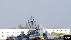 Російський «Міраж» повертається до Севастополя з воєнних операцій в Грузії. 22 серпня 2008 р.