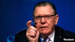 Retired Four-Star US General Jack Keane (file photo)