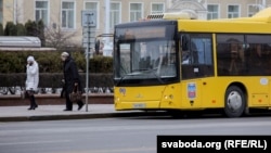 Аўтобус МАЗ, архіўнае ілюстрацыйнае фота.