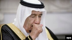 Сауд Арабиянын падышасы Салман. 