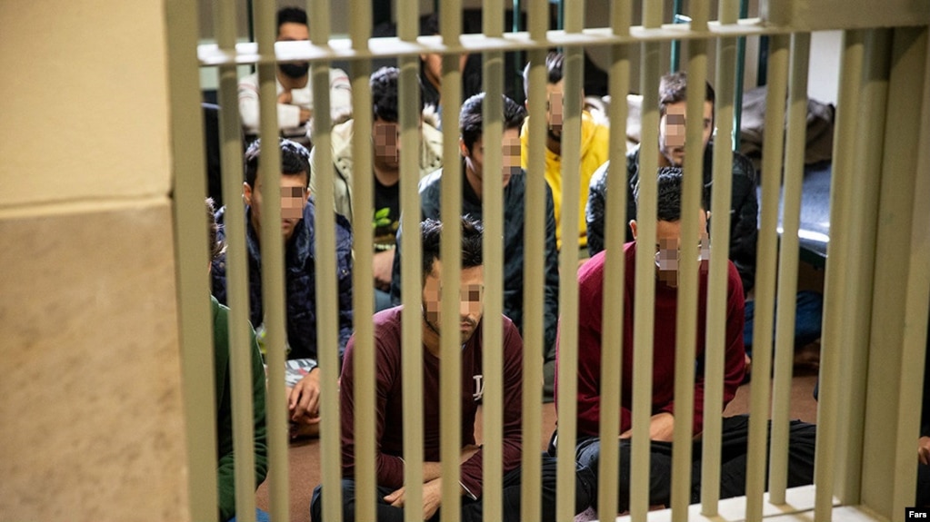تعدادی از بازداشت‌شدگان اعتراضات در زندان فشافویه 