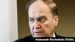 Russian Ambassador to the United States Anatoly Antonov is one of the people on the sanctions list. (file photo)