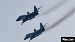 The MiG-29 fighter went missing during military exercises over the Black Sea. (file photo)