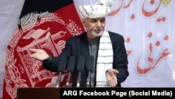 Afghan President Ashraf Ghani (file photo)