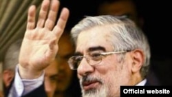 Iranian opposition politician Mir Hosein Musavi