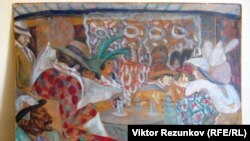 Фальшивый экземпляр картины «В ресторане», проданный коллекционеру Андрею Васильеву