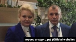 Лариса Щербула и Владимир Константинов