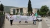 Udruženje građana 'Jer nas se tiče' iz Mostara, održalo je protestnu šetnju, kojom su zatražili konačno održavanje lokalnih izbora u Mostaru, 16 maj 2020.