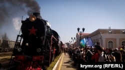 Прибуття «Поїзда Перемоги» до Керчі, 11 квітня 2018 року