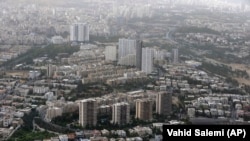 File photo - A general view of parts of Tehran.
