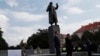 Prague Statue Of Marshal Konev Vandalized On Anniversary Of Soviet Invasion Of Czechoslovakia