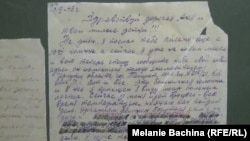 Письма узника ГУЛАГа, представленные на выставке в Томске.