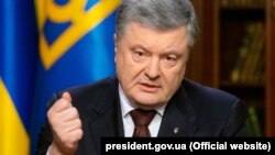 Президент Украины Пётр Порошенко, 7 декабря 2018 года.