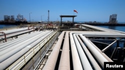 تاسیسات نفتی عربستان در راس تنوره
