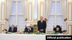 İlham Əliyev iftar mərasimində iştirak edib