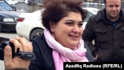 Қамауда отырған әзербайжандық журналист Хадиджа Исмаилова.