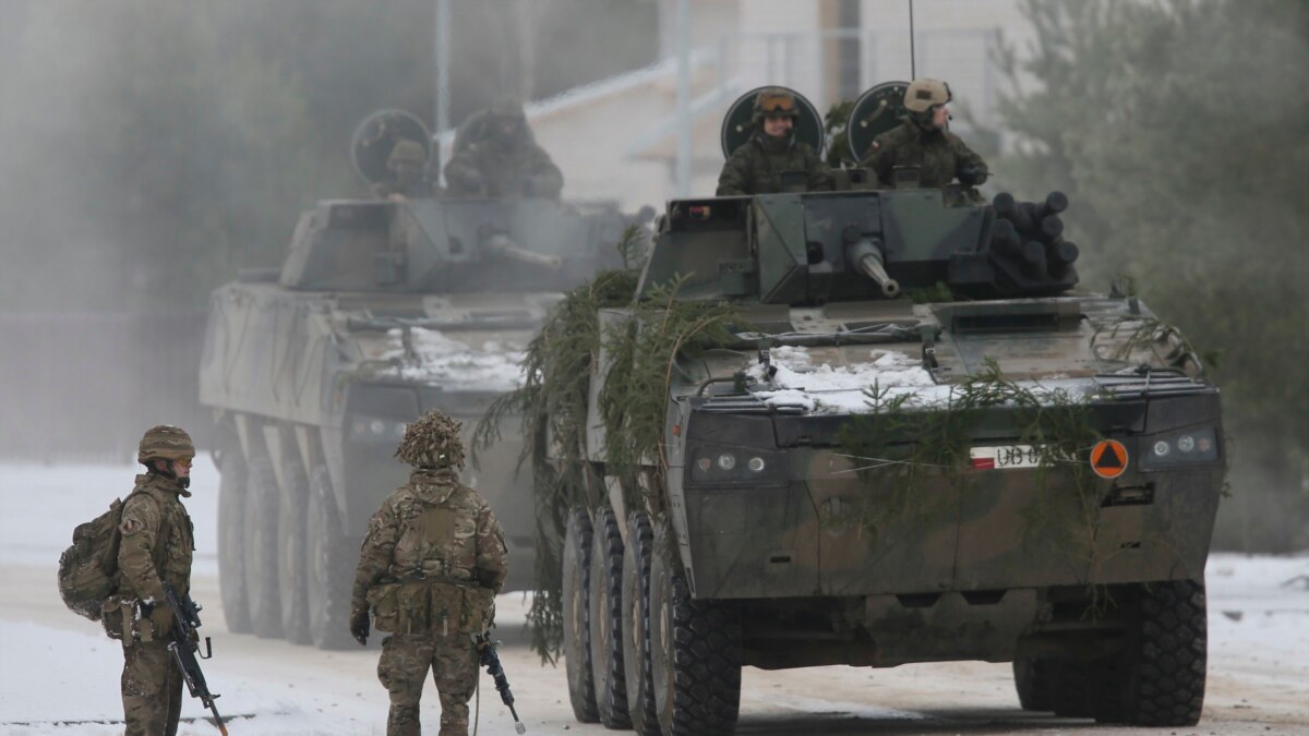 U.K. Troops Arrive In Estonia To Bolster NATO Force