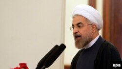 حسن روحانی، رئیس‌جمهور ایران.
