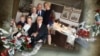 Mircea Carp împreună cu familia sa la Bruxelles, 2018