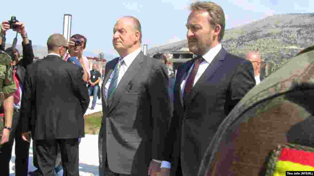 Španski kralj Juan Carlos i predsjedavajući Predsjedništva BiH Bakir Izetbegović