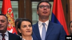 Prethodnik i naslednica: Aleksandar Vučić i Ana Brnabić