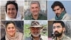 Iranian environmental activists (from top-left clockwise) Niloufar Bayani, Houman Jokar, Amirhossein Khaleghi, Taher Ghadirian, Morad Tahbaz, and Sepideh Kashani were jailed for six to 10 years.