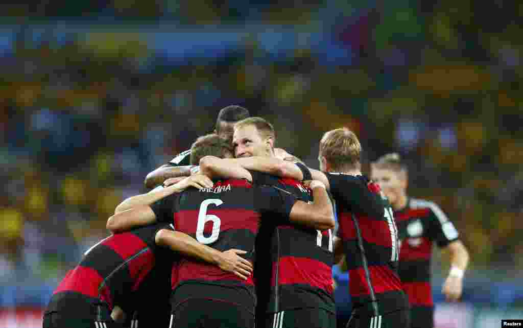 Brazil. 2014 World Cup semi-finals at the Mineirao stadium in Belo Horizonte July 8, 2014